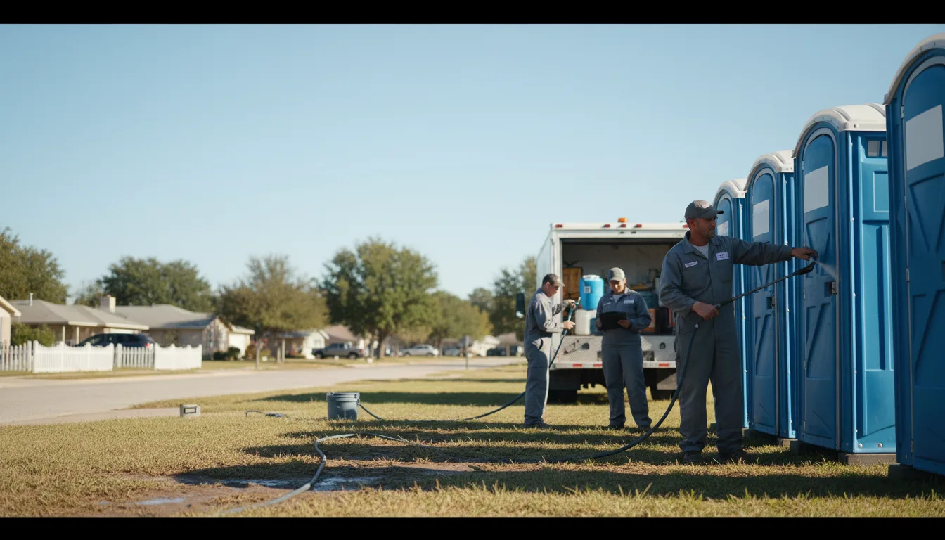 Long-Term Portable Toilet Rental in Whitehouse, TX near me
